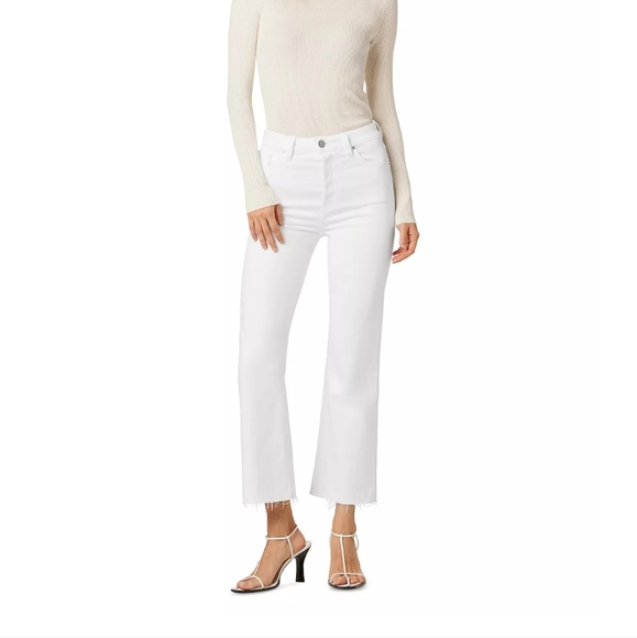 Hudson Jeans Denim - Hudson Jeans NWT Women's Faye Ultra High Rise Bootcut Crop Jean White Size 32